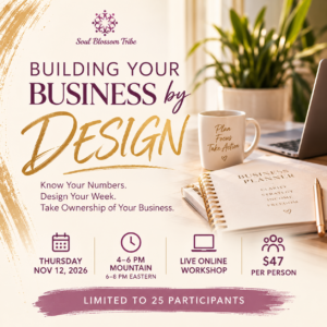 Building Your Business by DESIGN — Live Workshop